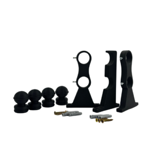 Soporte Doble para Barral de Cortina – Ideal para Blackout