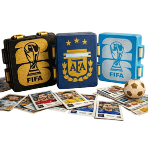 Caja Organizadora de Figuritas Mundial 2026 XL – Cartas y Stickers
